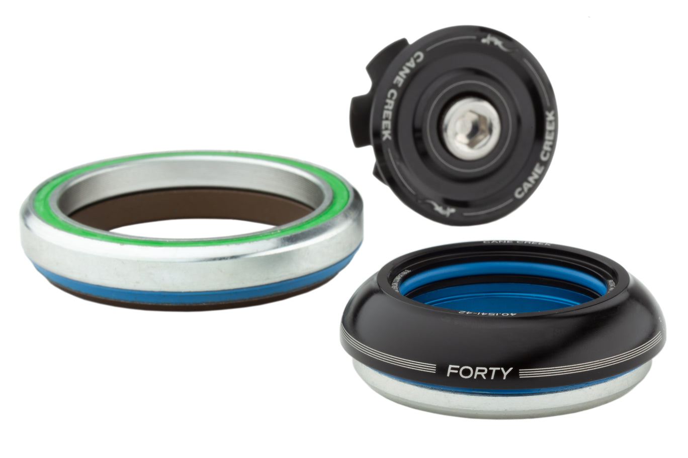 HEADSET CANE CREEK 40 SERIES TAPERED BLACK